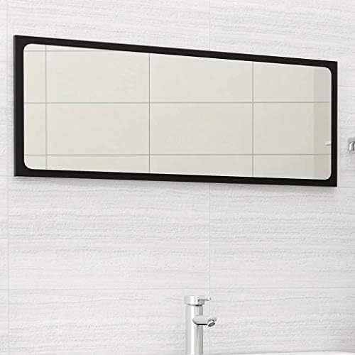Bathroom Mirror Black 394x146 Inch Wall Mounted Vanity Mirror