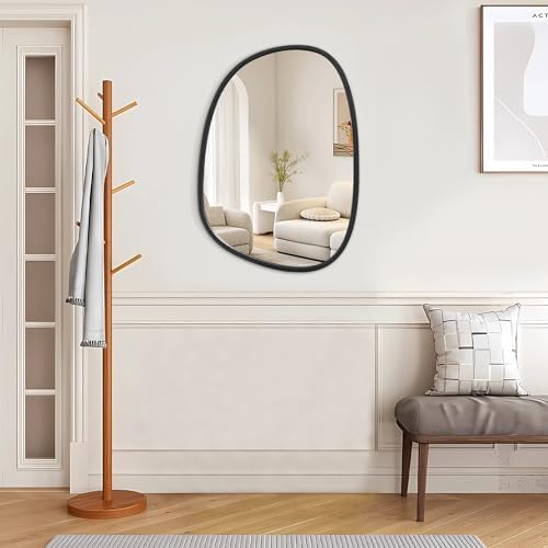 Asymmetrical Black Mirror for Wall 26x18 1