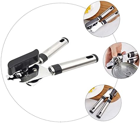 DOITOOL Heavy Duty Manual Can Opener Stainless Steel TPR Handle
