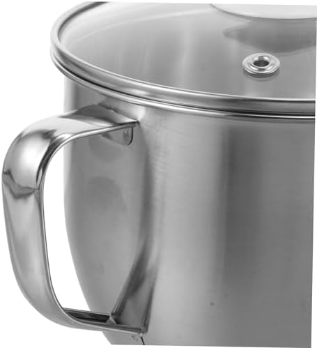 UTHCLO Soup Pot with Upgraded Glass Lid and Oil Separator