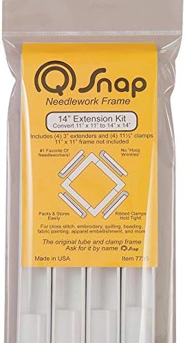 Q-Snap Needlework Frame Bundle 11x11 8x8 6x6 Extension Kit 1