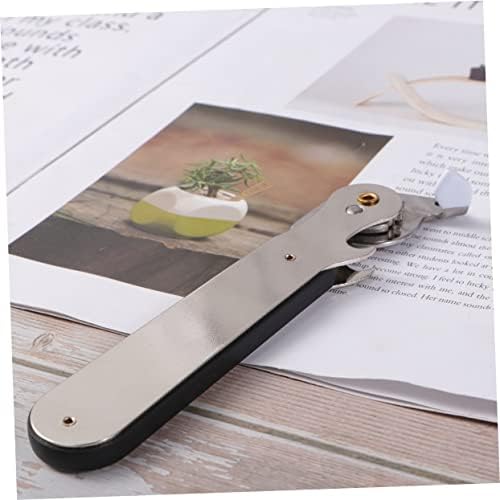 Electric Can Opener with Comfortable Handle for Quick Lid Removal