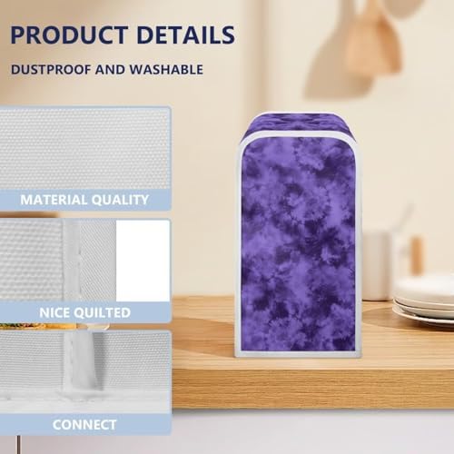 Purple Can Opener Dust Cover for Electric Can Openers 1