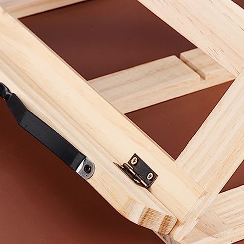 Beufee Wooden Cookbook Stand for Reading and Display