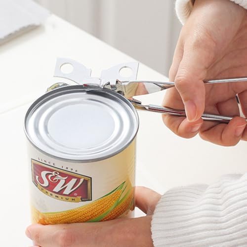 Arvintas 2 Pack Manual Can Opener Heavy Duty Swing Away Stainless Steel