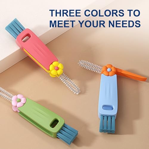 GTUDOR 3 in 1 Cup Lid Cleaning Brush Set