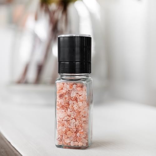 Glass Spice Jar with Grinder Lid 4oz 1
