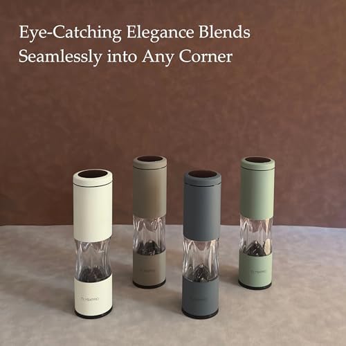 Salt and Pepper Grinder Set with Adjustable Coarseness