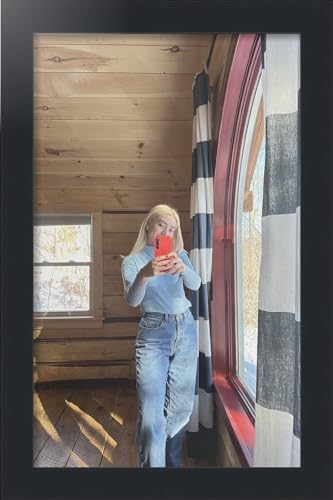 ArtToFrames Black Framed Wall Mirror - 20x30 Inch
