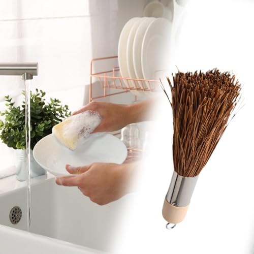 Qianly Bamboo Dish Scrub Brush - Style B 1