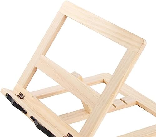 Beufee Wooden Cookbook Stand for Reading and Display