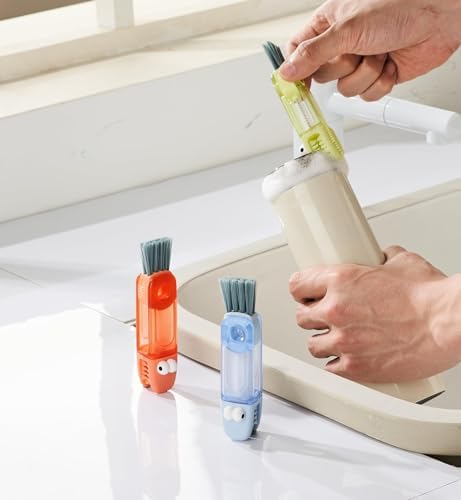 3 in 1 Cup Lid Cleaning Brush Set