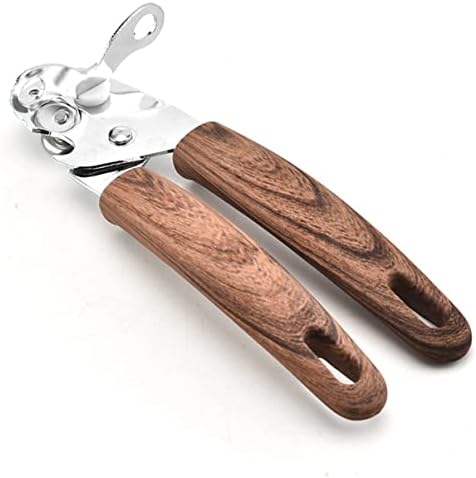 2pcs Stainless Steel Can Opener with Rotating Cutting Wheel
