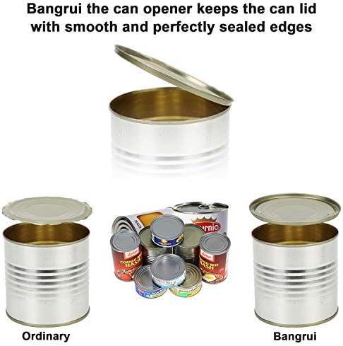 Bangrui 4-in-1 Manual Can Opener with Corkscrew