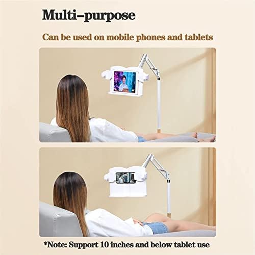 Adjustable Floor Book Stand for Kitchen and Bed Use