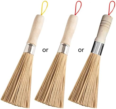 BaoFufc Bamboo Pan Brush with Wooden Handle