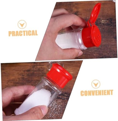 NAMOARLY Salt Pepper Dispenser Set 6 Pack Spice Shaker Bottles with Lock