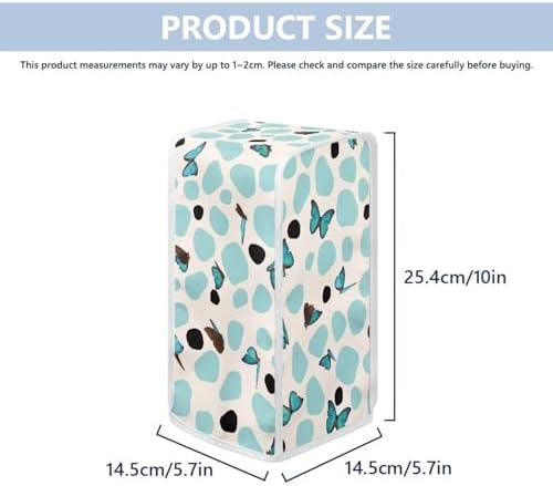Flashideas Blue Butterfly Dust Cover for Electric Can Opener