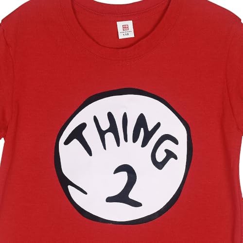 PATCHUPS Thing 1 2 Iron On Patch Halloween Costume Accessory