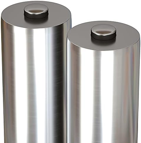 JAGURDS Electric Salt Pepper Grinder Set - Automatic Battery Operated One Hand