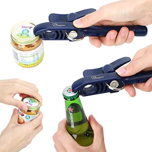 Bangrui 4-in-1 Safe Can Opener with Corkscrew