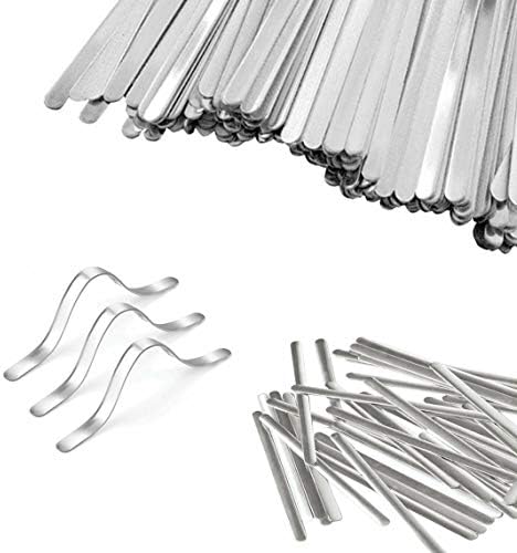 IXYVIA 50 Pcs Aluminum Nose Bridge Clips for Face Masks and Crafts