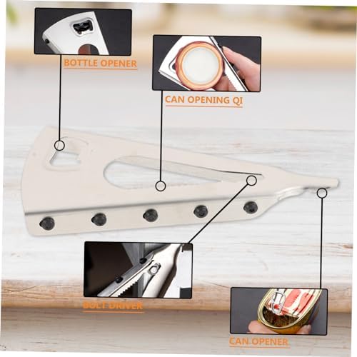 Cabilock 2pcs Stainless Steel Can and Bottle Opener Set