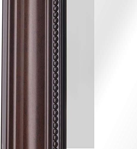 Head West Deep Cherry Beveled Wall Vanity Mirror 28x34