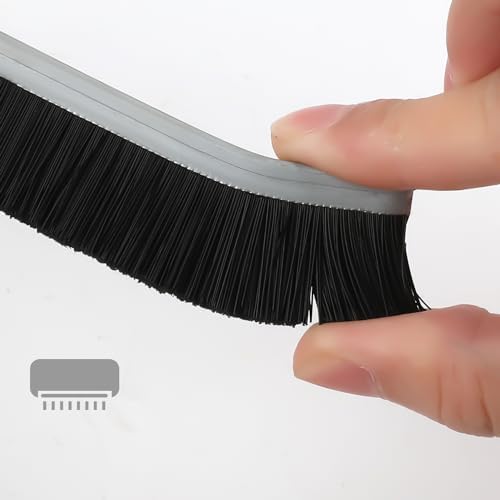 2pcs Crevice Cleaning Brushes with Wooden Handle and Lanyard