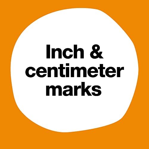 Fiskars 12 Inch Wood Ruler for Kids and Students