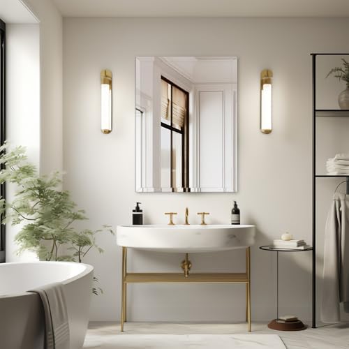 TITAMEG 16x20 Inch Frameless Wall Mirror
