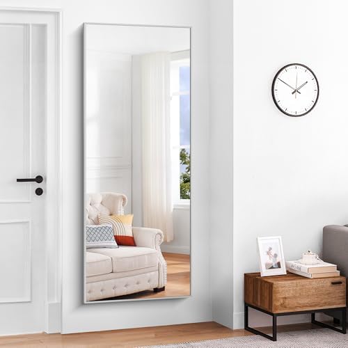 COFENY Silver Wall Mirror 30x60 Inch Rectangle
