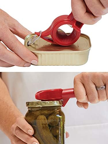 Kuhn Rikon 5-in-1 Auto Safety Master Opener White