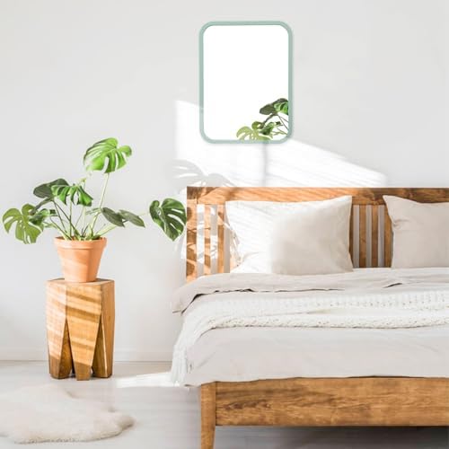 16x20 Inch Light Blue Wall Mounted Mirror
