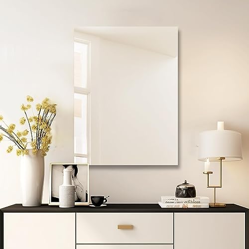 Mirrorons 24x32 Frameless Bathroom Mirror