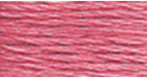 DMC 117-899 6 Strand Embroidery Thread - Medium Rose 87-Yard