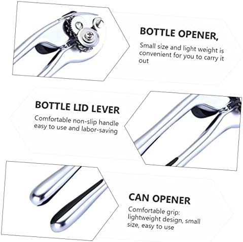 PRETYZOOM Manual Can Opener 2 Pcs Set