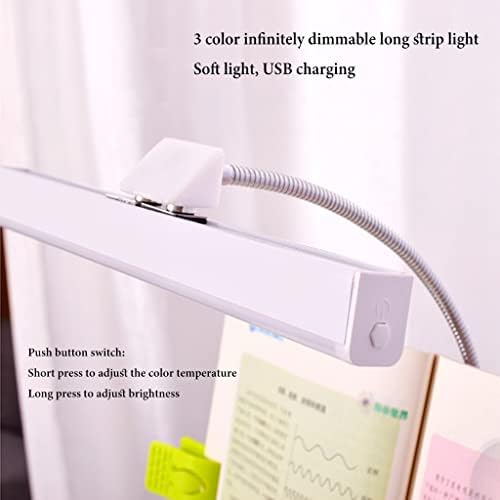 Adjustable Book Stand with LED Lights for Desk and Kitchen