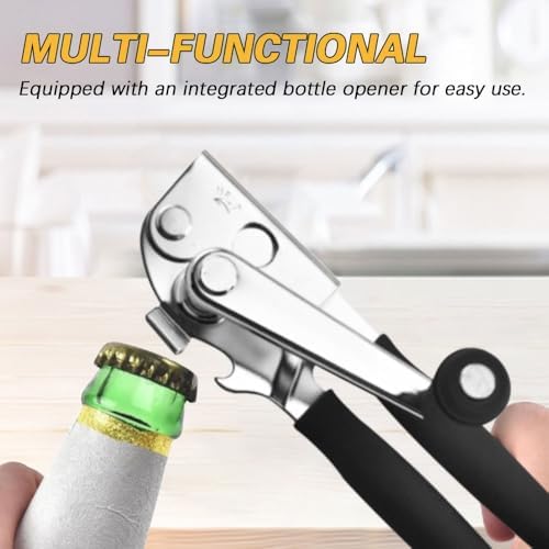 VWMYQ Heavy Duty Magnetic Can Opener with Long Handle