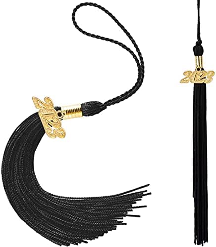 2023 Gold Date Drop Tassel for Graduation Hat