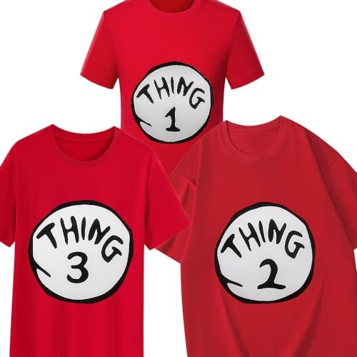 PATCHUPS Thing 1 2 Iron On Patch Halloween Costume Accessory