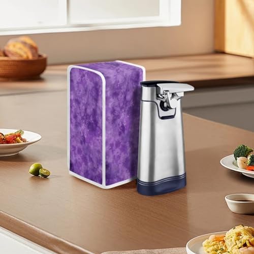 Electric Can Opener Purple Tie Dye Cover