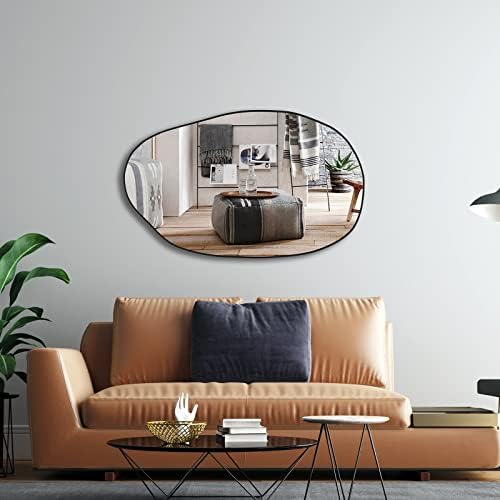 CASSILANDO Irregular Asymmetrical Wall Mirror 335x205 Inches