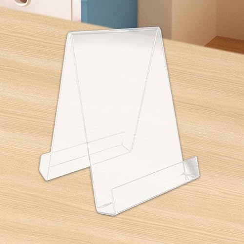 Acrylic Book Stand for Cookbooks and Brochures 264cm x 20cm