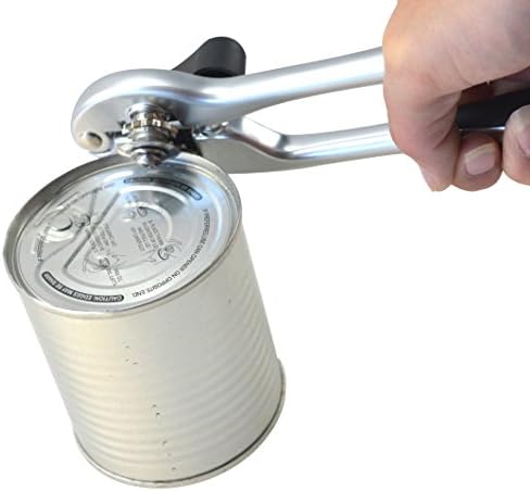 HoooWooo Manual Can Opener Smooth Edge Stainless