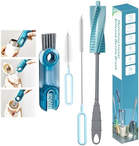 Meritpick 3 in 1 Bottle Cleaner Brush Set