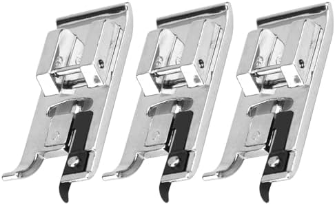 3pcs Low Shank Overcast Presser Feet for Singer Brother Sewing Machines
