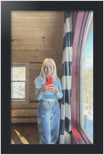 ArtToFrames Black Framed Wall Mirror - 20x30 Inch