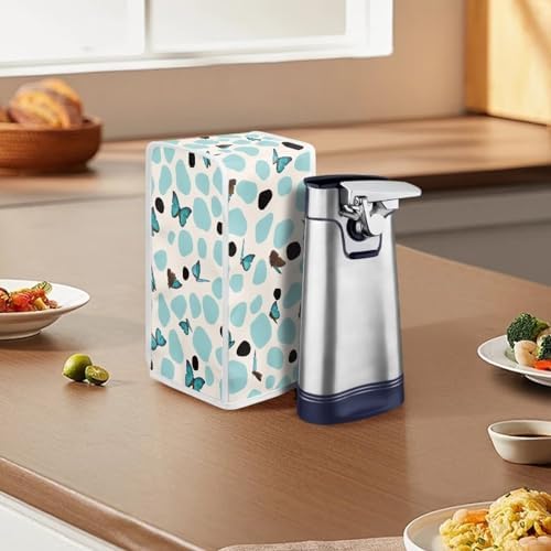 Flashideas Blue Butterfly Dust Cover for Electric Can Opener