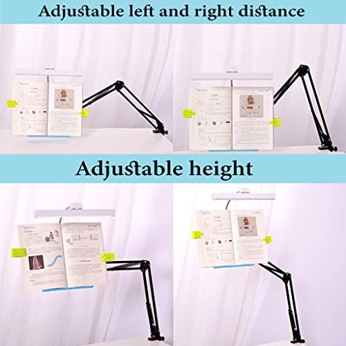 Adjustable Book Stand with LED Lights for Desk and Kitchen